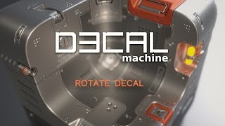 DECALmachine  Rotate Decal  Decal UVs outdated [upl. by Anneirda281]