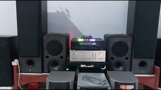 JVC VN300 VS HARMAN KARDON AVR 2552 [upl. by Averell204]