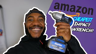 I Bought AMAZONS Cheapest IMPACT WRENCH Is It Worth It [upl. by Schuler]