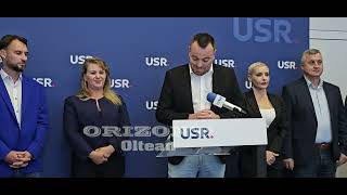 USR Olt lansare candidati parlamentare 2024 W [upl. by Lustick]