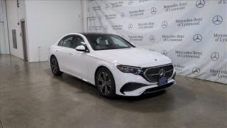 New 2025 MercedesBenz EClass Lynnwood WA Seattle WA 250059 [upl. by Elyagiba]