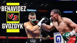 SUPREME FIGHTER BENAVIDEZ LIGHT HEAVYWEIGHT DIVISION CHAMPION DAVID BENAVIDEZ VS OLEKSANDR GVOZDYK [upl. by Mialliw]