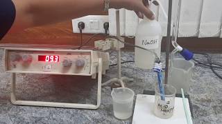 Experiment on Conductometry [upl. by Meris]