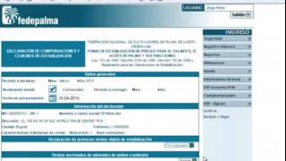 Procedimiento para la declaración de las operaciones de estabilización de precios al FEP Palmero [upl. by Aneret584]