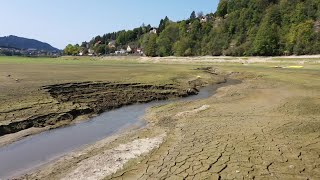 Sécheresse à VillersleLac Doubs  un paysage de désolation [upl. by Philander469]