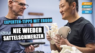 Gegen Rennrad Sattel Schmerzen Tipps von Ergon [upl. by Nirda]