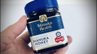 MGO 850  Manuka Health Manuka Honey Review [upl. by Lida]