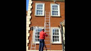 3 Section Extension Ladder with Integral Stabiliser [upl. by Bina]