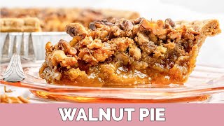 How to Make Walnut Pie [upl. by Lednahs940]