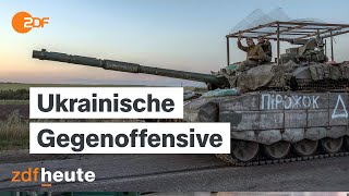 Russland wirkt überrumpelt  so reagiert Putin auf die Gegenoffensive der Ukraine  heute journal [upl. by Rusty]