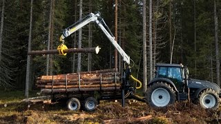 Trejon Multiforest – Skogsvagnar och kranar för en lyckad arbetsdag i skogen [upl. by Gayle]