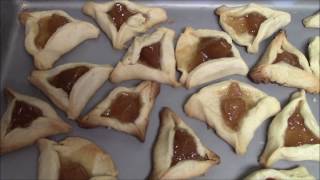 Making Hamantaschens for Purim also known as Hamans Hats [upl. by Oconnor]