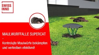 Maulwurffalle SuperCat SWISSINNO [upl. by Chandal703]