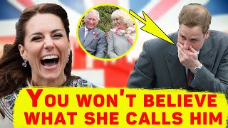 You Wont Believe What Kate Middleton Used to Call Prince William in Private [upl. by Berky]