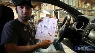 How to Install a BlendMount w Beltronics 995 Radar  2010 VW GTI [upl. by Aramas]