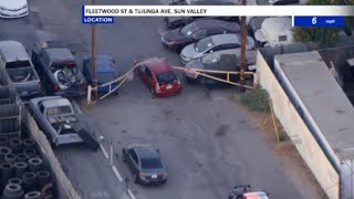 LIVE Highspeed chase involving stolen Prius in LA [upl. by Urbani]