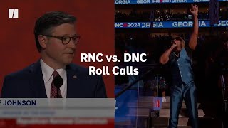 RNC vs DNC Roll Calls [upl. by Barraza114]