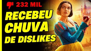 NOVO TRAILER de BRANCA DE NEVE foi DETONADO no YOUTUBE [upl. by Buschi]