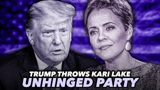 Trump Threw A Party For Kari Lake At Mar a Lago And Things Quickly Went Insane [upl. by Iahs980]