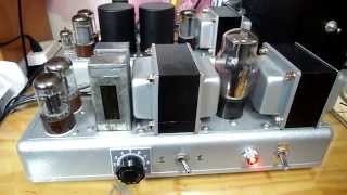 6SN7 SRPP PREAMP6V6 SINGLE POWERAMP [upl. by Korie895]