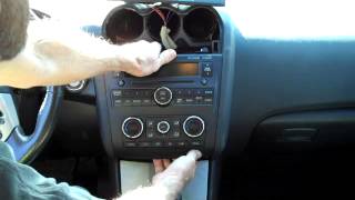 Nissan Altima Car Stereo Removal 2007  2012  Car Stereo HELP [upl. by Xantha]