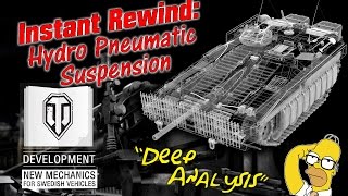 Instant Rewind Analysis Hydro Pneumatic Mechanics  World of Tanks [upl. by Sardella]