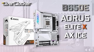 B650E Aorus Elite X AX ICE  Looks badass Affordable amp DDR5 8000 Capable [upl. by Lombardy]