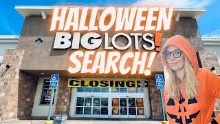 Big Lots STORE CLOSING Halloween 🎃 Search and More [upl. by Nwavahs]