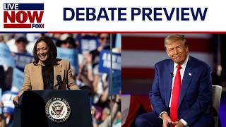 Debate Preview Harris Trump face off tonight in 2024 debate [upl. by Nimajneb]