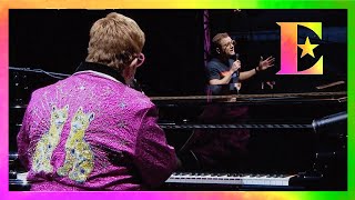 Elton John amp Taron Egerton – Your Song Brighton amp Hove 2019 [upl. by Aerdnod]