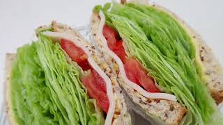 Crazy Lettuce Sandwich [upl. by Aihsercal]