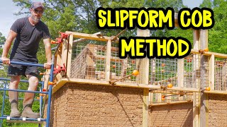 The Cob Slipform Method  Part 2  Building Cob Walls [upl. by Oznol142]