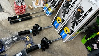 VW Mk6 Jetta gets Bilstein B4 REAR shocks and new Hardware [upl. by Illene]