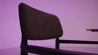 Poliform News 2022  Curve table and chair design Emmanuel Gallina [upl. by Ragnar842]