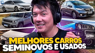 melhores CARROS SEMINOVOS para COMPRAR com FlatOut Brasil  PODCAST do MHM [upl. by Kra]