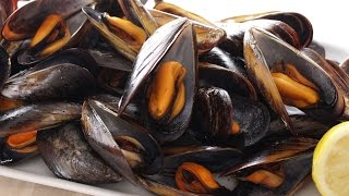 Mejillones al Vapor Receta Rápida y muy Sencilla [upl. by Natalina]