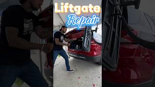 Big dent repair  Glue Pulling autobodyrepair dentrepair cardentremoval paintlessdentrepair [upl. by Ynattib913]