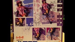 Hitagi Senjougahara  Bakemonogatari  ALTER 17 Scale Figure Unboxing [upl. by Nylirek]