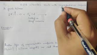 Preparation of Aldehydes amp Ketones from nitriles amp acid Chloride  Reaction with HCN amp NaHSO3 [upl. by Acinorev440]