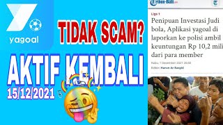 BREAKING NEWSTERBUKTI YAGOAL ONLINE AKTIF KEMBALI [upl. by Hewart]