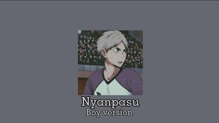 Nyanpasu  Yabure kabure  Lyrics  Boy Version [upl. by Sykleb]