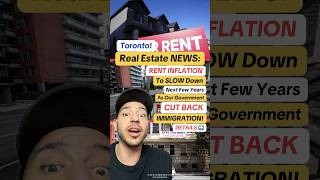 Torontos Rent Inflation To Slow Down As Government Cuts Back On Immigration toronto immigration [upl. by Macnair]