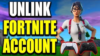 How to Unlink Fortnite Account on PS4 PS5 Xbox  Logout Easy Guide [upl. by Brozak204]