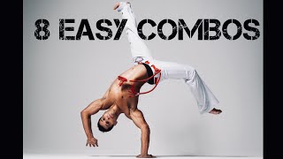 8 easy capoeira combos you can practice [upl. by Garzon]