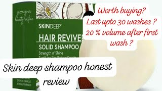 skin deep shampoo reviewskin deephonest review [upl. by Burris462]