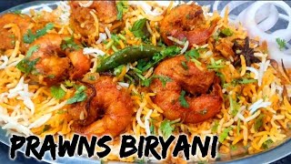 Prawns Biryani Recipe  Jhinga Biryani  Shrimps Recipe [upl. by Alexandra490]