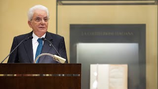 Mattarella interviene al 100° anniversario della nascita del Presidente Oscar Luigi Scàlfaro [upl. by Neri]