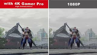 4K Gamer Pro PhotoFast Monster Hunter Rise Sidebyside Comparison  1080p vs 4K [upl. by Apfelstadt]