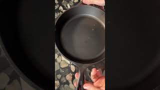 Comparing a vintage Lodge castiron skillet to a modern day Lodge skillet ￼ [upl. by Ysabel]