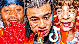 Extreme Spicy Food — TikTok Compilation 5 [upl. by Scibert]